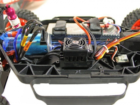 Фото Радиоуправляемый шорт-корс Remo Hobby 9EMU Brushless (красный) 4WD 2.4G 1/8 RTR | Инномарт