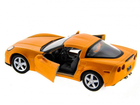 Фото Машина Kinsmart CHEVROLET CORVETTE Z06 инерция (1/12шт.) 1:36 б/к | Инномарт