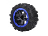 Колесо в сборе для Remo Hobby RH8035/36 (левое синее), 1шт.