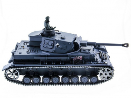 Фото Радиоуправляемый танк Heng Long Panzer IV (F2 Type) Professional V7.0 2.4G 1/16 RTR | Инномарт
