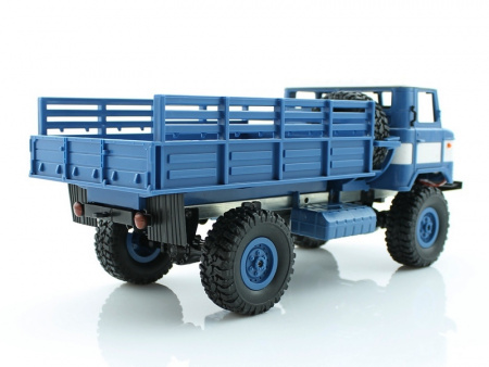 Фото Радиоуправляемая машина WPL B-24R грузовая (синяя) 4WD 1/16 2.4G RTR | Инномарт