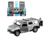 Фото Машина "АВТОПАНОРАМА" Hummer H3, серебряный, 1/32, свет, звук, инерция, в/к 17,5*13,5*9 см | Инномарт