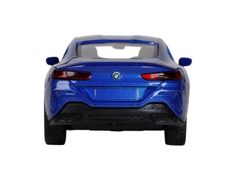 Фото Машина "АВТОПАНОРАМА" BMW M850i Coupé, 1/44, синий, инерция, откр. двери, в/к 17,5*12,5*6,5 см | Инномарт