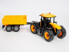 Фото Радиоуправляемый фермерский трактор с прицепом Double Eagle JCB Fastrac 4220 1/24 2.4G RTR | Инномарт