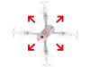 Фото Р/У квадрокоптер Syma X22SW с FPV трансляцией Wi-Fi, 2.4G 6-AXIS RTF | Инномарт