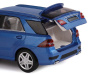 Фото Машина "АВТОПАНОРАМА" Mercedes-Benz ML63 AMG, синий, 1/32, свет, звук, инерция, в/к 17,5*13,5*9 см | Инномарт