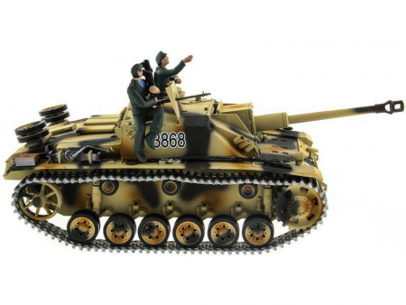 Фото Р/У танк Taigen 1/16 SturmgeschutzIIIausf.gsd.kfz. (Германия) HC версия 2.4G RTR | Инномарт