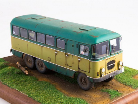 Фото Сборная модель AVD Штабной автобус Прогресс-7, 1/43 | Инномарт