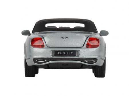 Фото Машина "АВТОПАНОРАМА" Bentley Continental Supersports ISR, серебряный, 1/32, в/к 17,5*13,5*9 см | Инномарт
