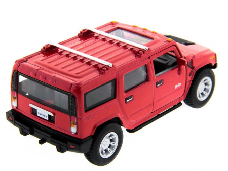 Фото Машина Kinsmart 1:40 Haммer H2 2008 инерция (1/12шт.) б/к | Инномарт