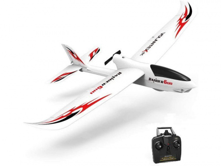 Фото Радиоуправляемый планер Volantex RC Ranger 600мм 2.4G 4ch LiPo RTF with Gyro | Инномарт