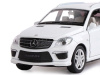 Фото Машина "АВТОПАНОРАМА" Mercedes-Benz ML63 AMG, белый, 1/32, свет, звук, инерция, в/к 17,5*13,5*9 см | Инномарт