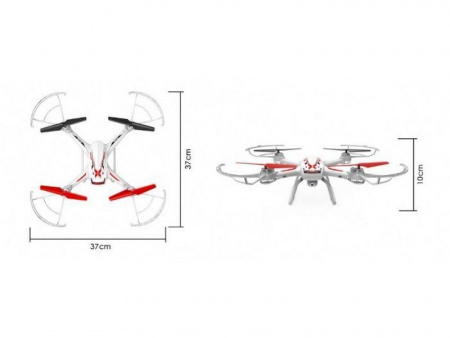 Фото Р/У квадрокоптер Syma X54HC HD видео 4Gb, барометр 2.4G RTF | Инномарт
