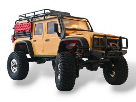 Фото Радиоуправляемый краулер Remo Hobby OFF-ROAD (желтый) 4WD 2.4G 1/18 RTR | Инномарт