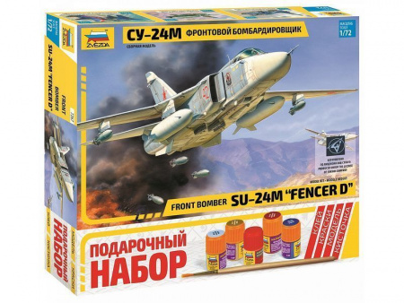 Фото Сборная модель ZVEZDA Самолет "Су-24М", 1/72 | Инномарт