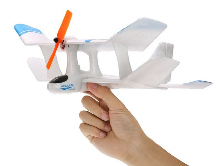 Фото Р/У самолет Feilun Apollo 300мм Mini Indoor Biplane 2.4G 2-ch RTF | Инномарт