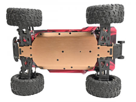 Фото Радиоуправляемый монстр Remo Hobby (красный) 4WD 2.4G 1/14 RTR | Инномарт