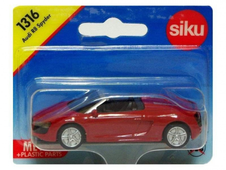 Фото Машинка Siku 1316 Audi R8 Spyder кабриолет 1/55 | Инномарт