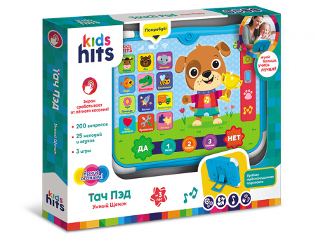 Фото Развивающая игрушка Kids Hits Тач Пэд Умный щенок | Инномарт