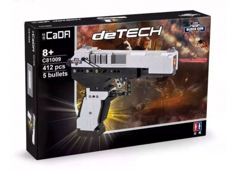 Фото Конструктор CaDA deTech пистолет MK 23 (412 деталей) | Инномарт