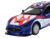 Фото Машина "АВТОПАНОРАМА" Maserati Gran Turismo MC GT4, синий, 1/32, свет, звук, в/к 17,5*13,5*9 см | Инномарт