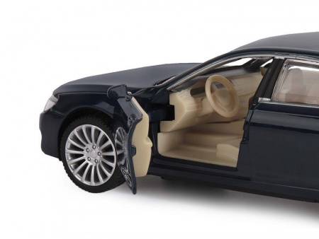 Фото Машина "АВТОПАНОРАМА" BMW 760LI, синий, 1/34, свет, звук, инерция, в/к 17,5*13,5*9 см | Инномарт