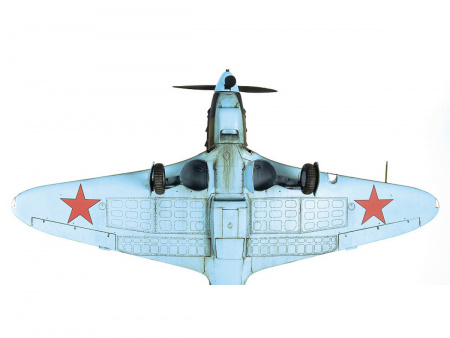 Фото Сборная модель ZVEZDA Советский истребитель Як-7Б, 1/48 | Инномарт