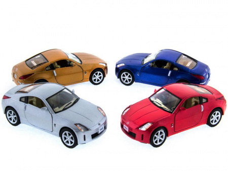 Фото Машина Kinsmart 1:34 Nissan Fairlady 350Z инерция (1/12шт.) б/к | Инномарт