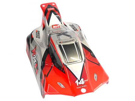 Фото Красный кузов для багги Remo Hobby RH1451, RH1455, 1/14 | Инномарт