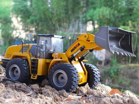 Фото Радиоуправляемый фронтальный погрузчик HUI NA TOYS 2.4G 10CH 1/14 RTR | Инномарт