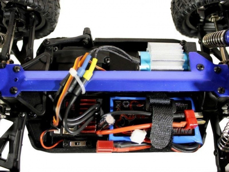 Фото Радиоуправляемая трагги Remo Hobby S EVO-R Brushless (синяя) 4WD 2.4G 1/16 RTR | Инномарт