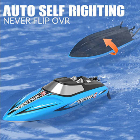 Фото Радиоуправляемый катер Volantex RC Vector S синий 2.4G RTR | Инномарт