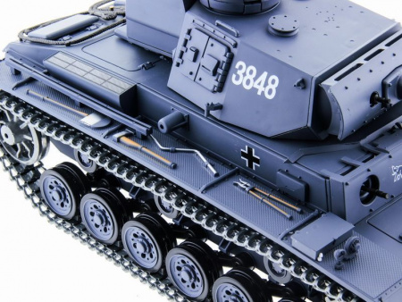 Фото Радиоуправляемый танк Heng Long Panzer III type L Professional V6.0 2.4G 1/16 RTR | Инномарт