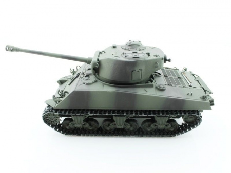 Фото Р/У танк Torro Sherman M4A3 76mm, 1/16 2.4G, ИК-пушка, деревянная коробка | Инномарт