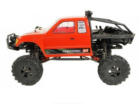 Фото Радиоуправляемый краулер Remo Hobby Trial Rigs Truck (красный) 4WD 2.4G 1/10 RTR | Инномарт