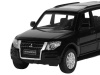Фото Машина "АВТОПАНОРАМА" Mitsubishi Pajero 4WD Tubro, черный, 1/43, инерция, в/к 17,5*12,5*6,5 см | Инномарт