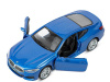 Фото Машина "АВТОПАНОРАМА" BMW M850i Coupé, 1/35, синий, двери, свет, звук, инерция в/к 18*9*13,5 см | Инномарт