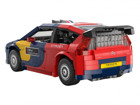Фото Конструктор CaDA раллийный автомобиль 2008 Citroen C4 WRC 1/12 (1569 деталей) | Инномарт