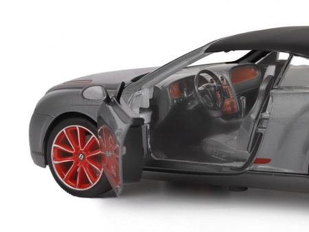 Фото Машина "АВТОПАНОРАМА" Bentley Continental Supersports ISR, серый мет, 1/24, в/к 24,5*12,5*10,5 см | Инномарт