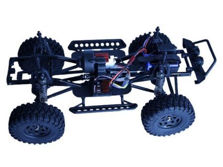 Фото Радиоуправляемый трофи Remo Hobby Trial Rigs Truck 10275 (синий) 4WD 2.4G 1/10 RTR | Инномарт