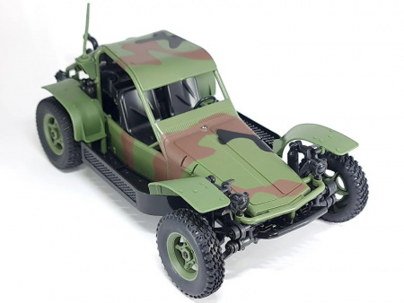 Фото Радиоуправляемая машина WPL багги WP-14 (зеленая) 4WD 2.4G 1/16 RTR | Инномарт