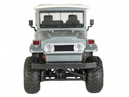 Фото Радиоуправляемая машина MN MODEL японский пикап FJ45 (серебристый) 4WD 2.4G 1/12 RTR | Инномарт