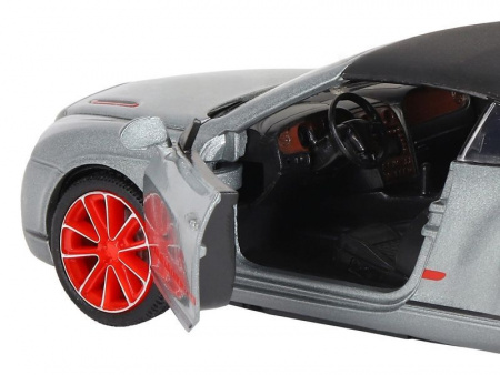 Фото Машина "АВТОПАНОРАМА" Bentley Continental Supersports ISR, серебряный, 1/32, в/к 17,5*13,5*9 см | Инномарт