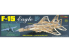 Сборная дер.модель.Самолет F-15 Eagle. Guillows 1:40