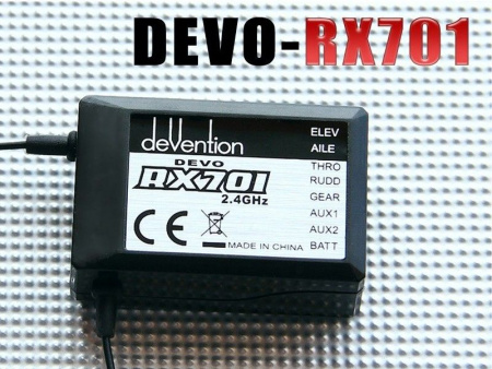 Фото Аппаратура радиоуправления Walkera Devo F7DS 2.4G 7ch Rx Tx | Инномарт