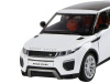 Фото Машина "АВТОПАНОРАМА" Range Rover Evoque, белый, 1/32, свет, звук, инерция, в/к 17,5*13,5*9 см | Инномарт