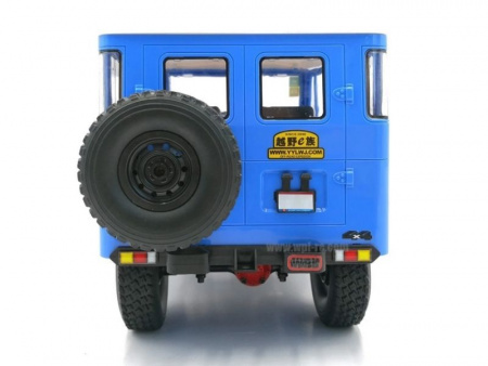 Фото Радиоуправляемая машина WPL японский внедорожник FJ40 (голубая) 4WD 2.4G 1/16 KIT | Инномарт