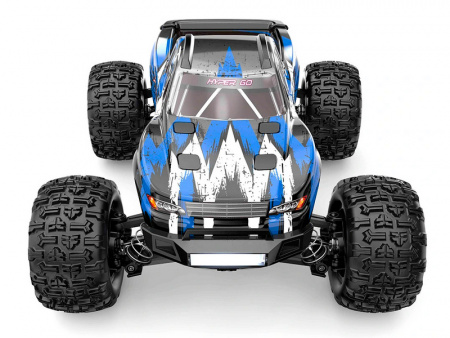 Фото Радиоуправляемый монстр MJX Hyper Go H16H (синий) 4WD 2.4G LED GPS 1/16 RTR | Инномарт