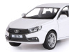 Фото Машина "АВТОПАНОРАМА" LADA VESTA седан, 1/24, белый, свет. звук. эффекты, в/к 24,5*12,5*10,5 см | Инномарт