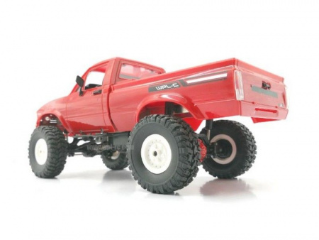 Фото Радиоуправляемая машина WPL пикап Hilux (белый) 4WD 2.4G 1/16 KIT | Инномарт